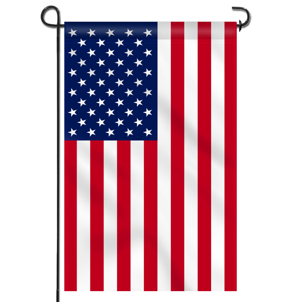 USA  American Garden Flag Yard Flags Double Sided 30x45cm