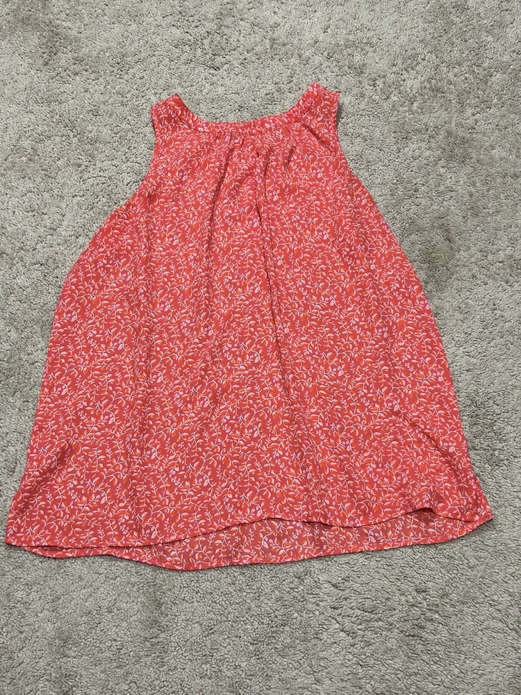 Loft Womens Shirt Size Medium Multicolor Floral Print Lightweight Flowy Classic