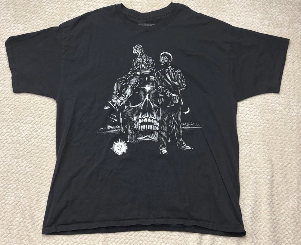 The Weeknd XO 999 T Shirt XXL Black Graphic Juice WRLD Style Streetwear