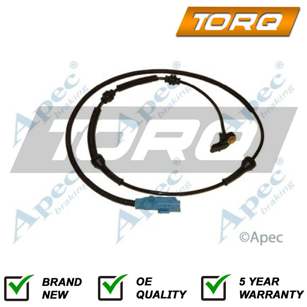ABS Wheel Speed Sensor Front Torq Compatible Citroen C5 2001-2008 Model 454586-image
