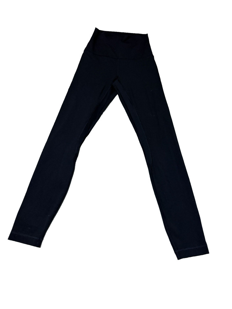 Lululemon Align Leggings Womens 2 Black High Rise Yoga Pants 25”