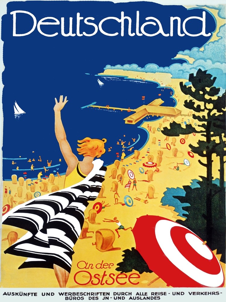 7991.Decoration Poster.Home Room wall art interior design.Dutch Land Baltic Sea