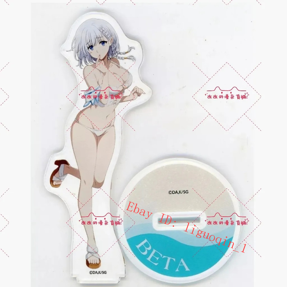 Anime The Eminence In Shadow Swimwear Beta Acrylic Figure Stand Model