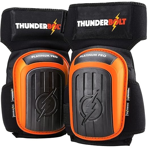 Thunderbolt Knee Pads for Men Construction Knee Pads for Work Knee Pads for Men