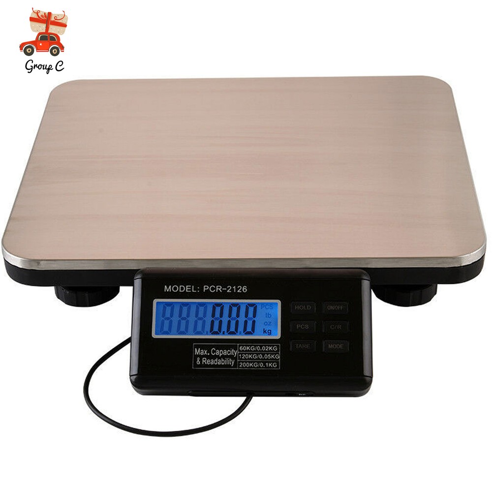 660LBS Digital Industry Shipping Postal Heavy Duty  Platform Scale TOP