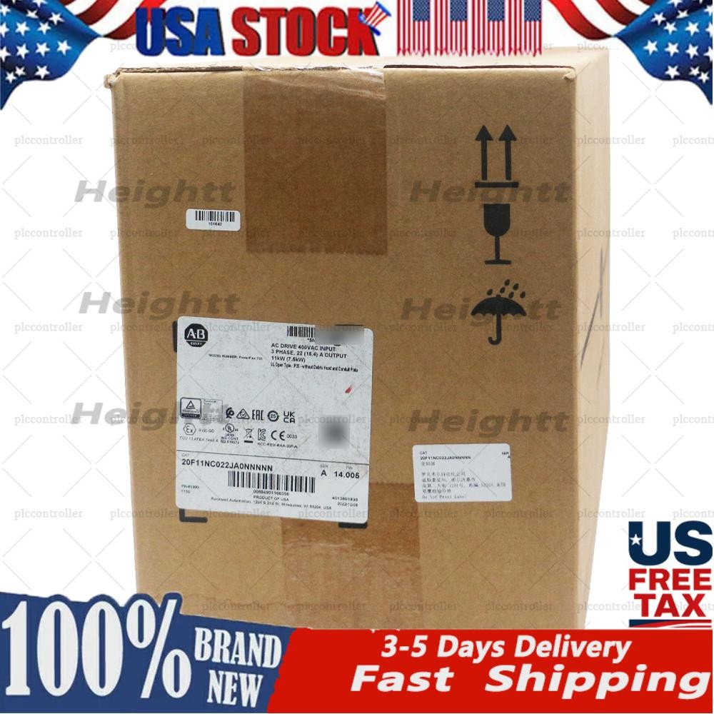 NEW Allen Bradley 20F11NC022JA0NNNNN PowerFlex 753 AC Drive US Free Tax