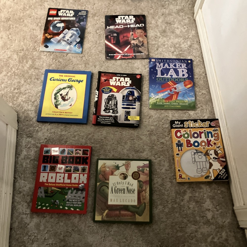 Lot Of 12 Used Children Books