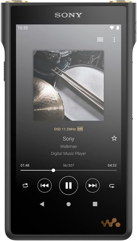 SONY NW-WM1AM2 WALKMAN 128GB WM1 Series Hi-Res Android 11 Black From Japan