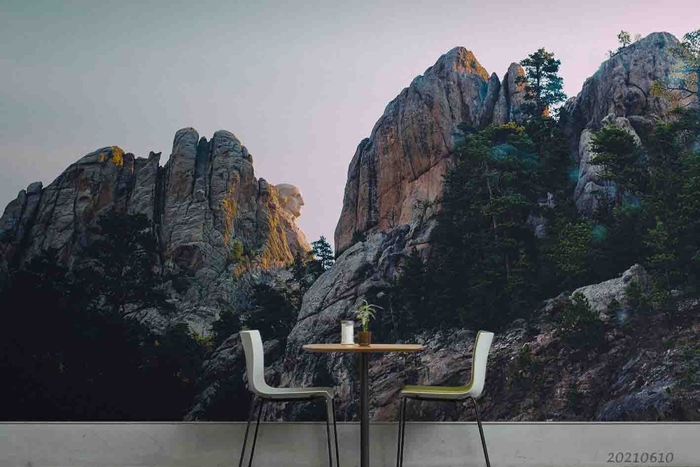 3D Mountain Landscape Wall Murals Wallpaper Murals Wall Sticker