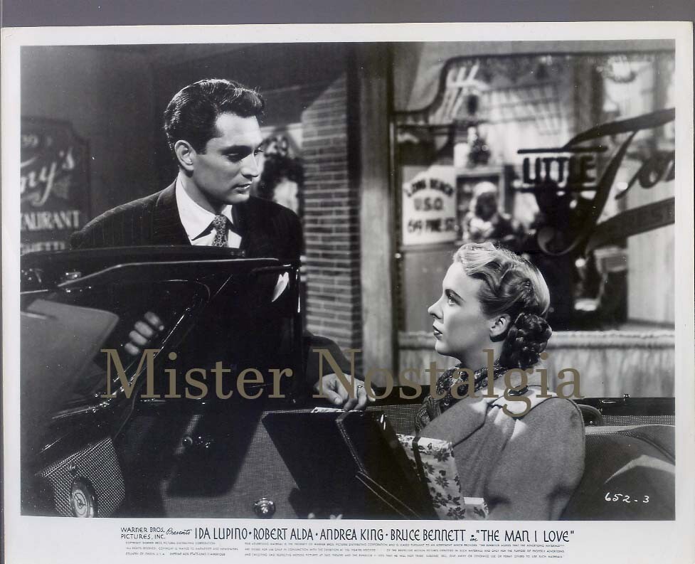 Vintage Photo 1946 Robert Alda Andrea King in The Man I love