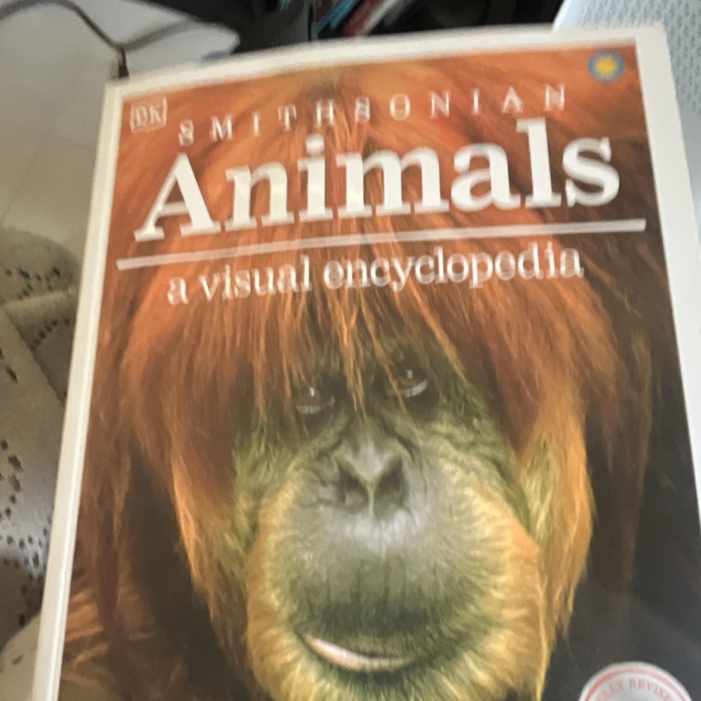 DK Smithsonian Animals: A Visual Encyclopedia Hardcover New Edition Reference