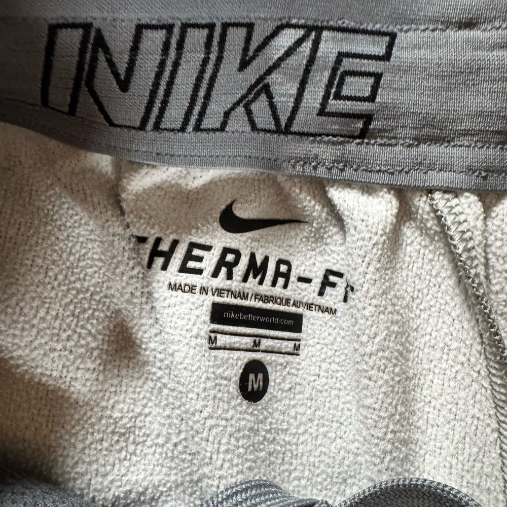 Nike Therma Fit KO 3.0 Fleece Training Pants Grey 646676-063 Men's Size Medium