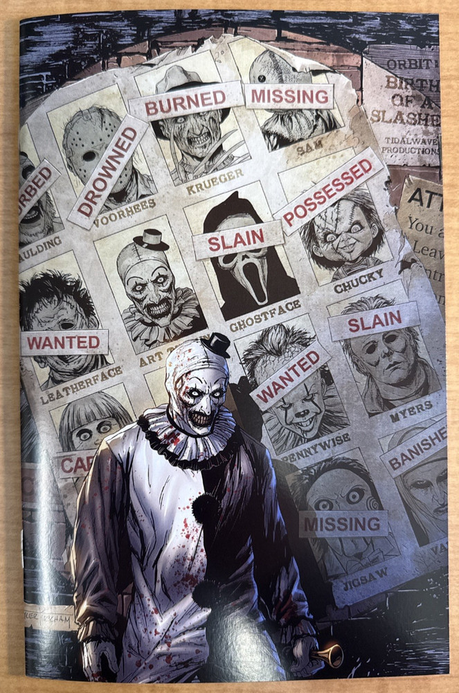Birth of A Slasher #1 - Tyler Kirkham VIRGIN Art Clown LTD 250 C2E2 2026 NM+