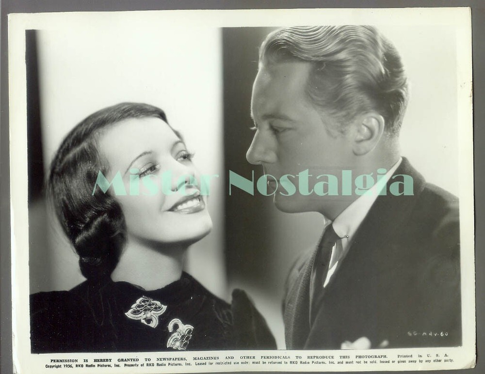 Vintage Photo 1936 Lily Pons Gene Raymond in That Girl from Paris