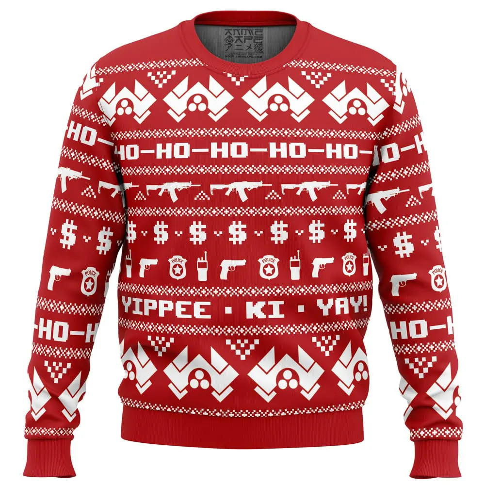 Mcclane Winter Die Hard Ugly Christmas Sweater
