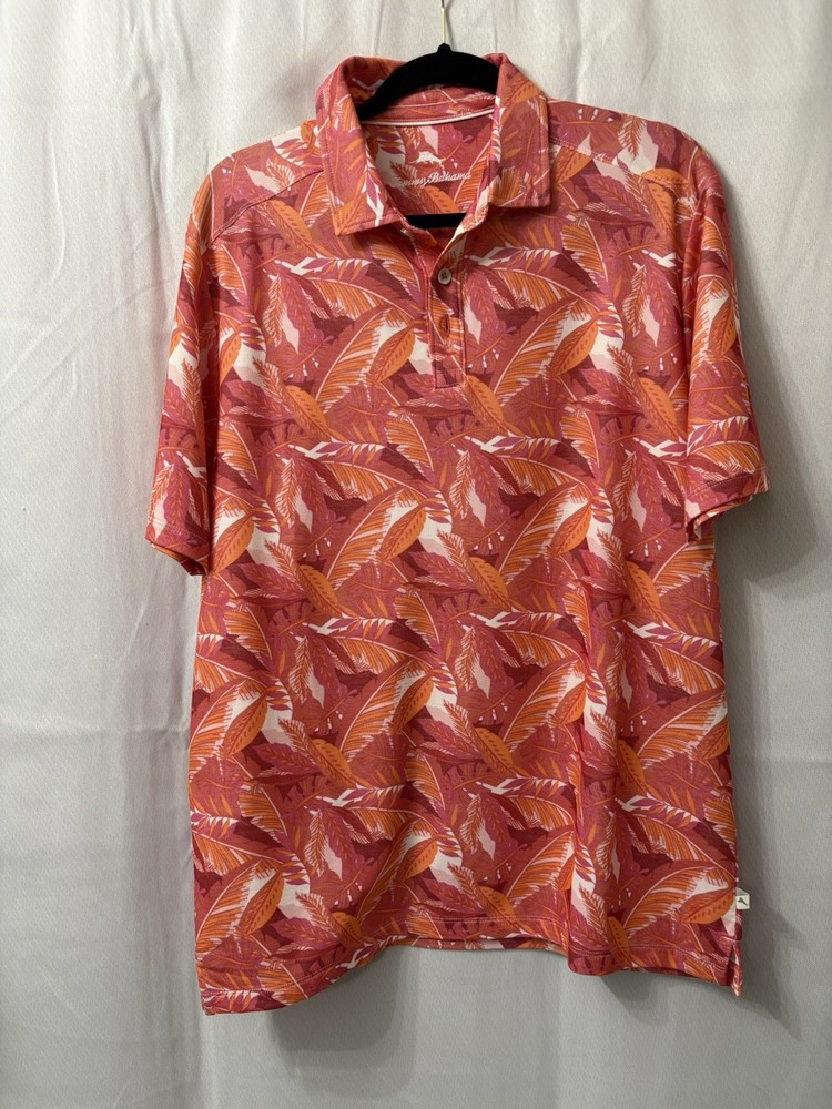 Tommy Bahama shirt short sleeve men's Size Medium