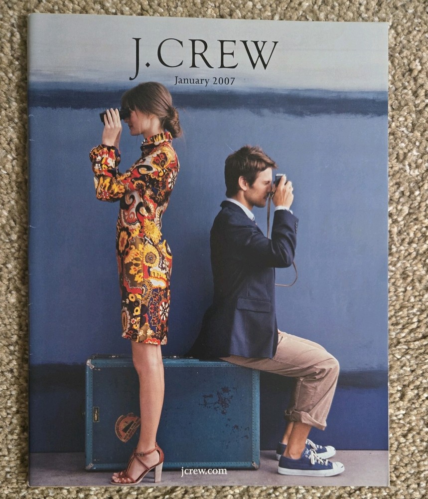 J. Crew Vintage Catalog January 2007 Rare
