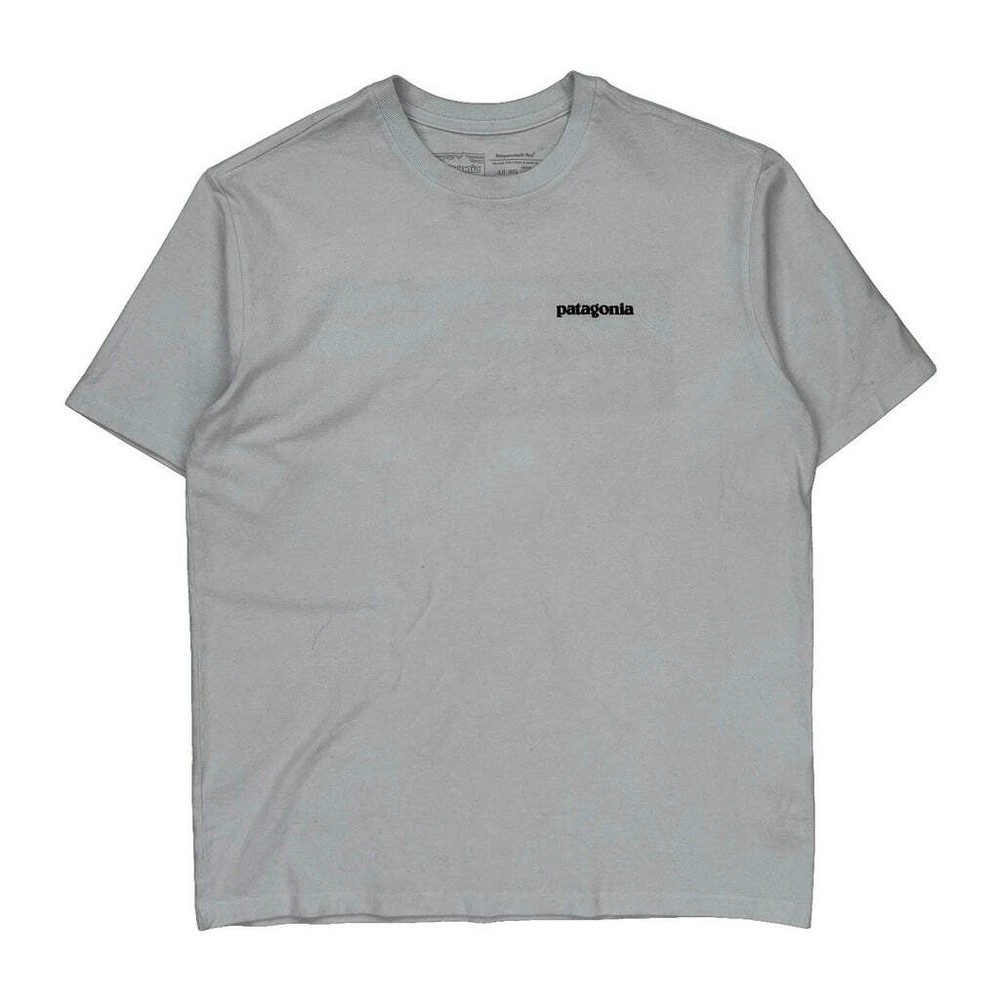 Patagonia Graphic T-Shirt - Small Gray Cotton