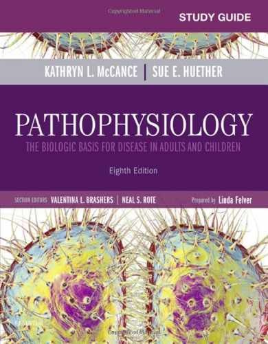 Study Guide for Pathophysiology: - Paperback, by McCance MS PhD - Acceptable a