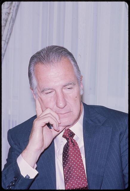 Photo:Spiro Agnew 1972 Portrait Vice President of the United States