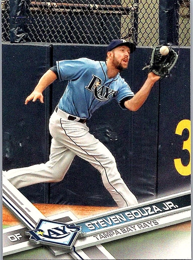 2017 Topps #10 Steven Souza Jr. Tampa Bay Rays