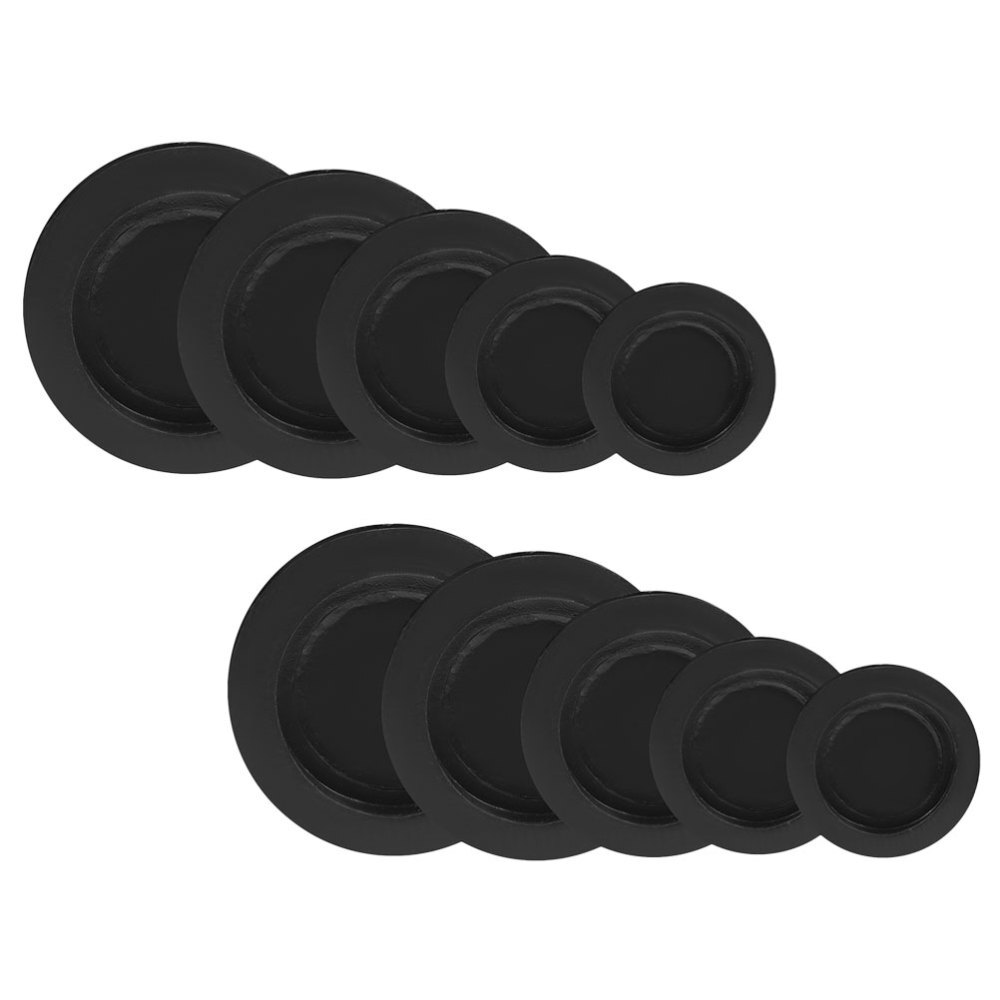 10 Pcs Assorted Round Stoppers Rubber Plug for Plaster Dolls