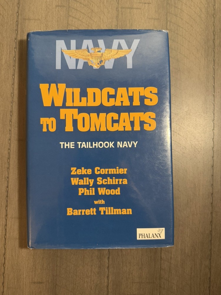 SIGNED BY ALL 3 & NASA Apollo Astronaut: Wild to Tomcats The Tailhook Navy!