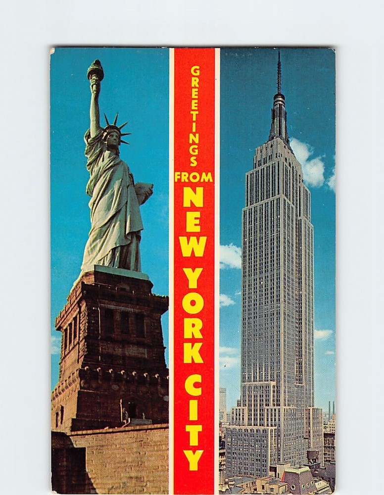 Postcard Greetings From USA