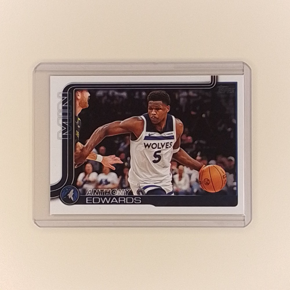 Anthony Edwards 2025-26 Topps #108 Minnesota Timberwolves NBA Basketball