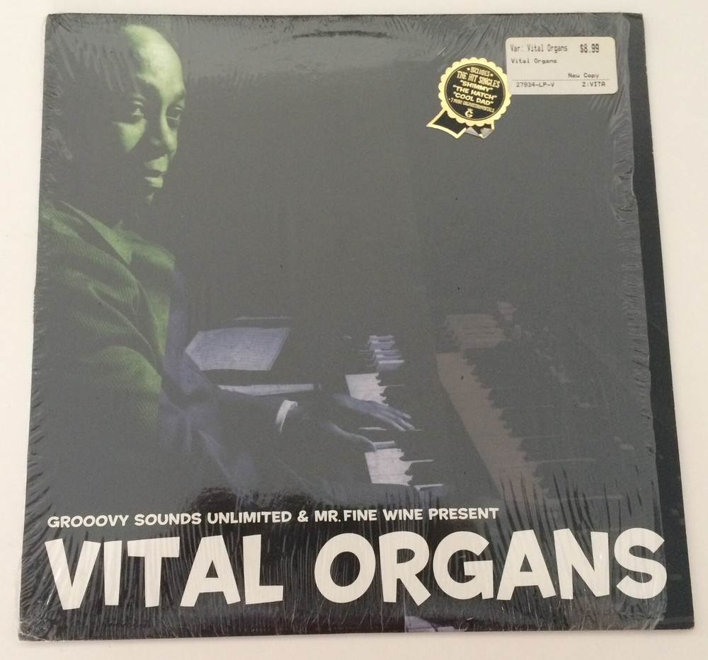 Soul Funk LP Grooovy Sounds Unlimited & Mr Fine Wine Present Vital Organs 1999