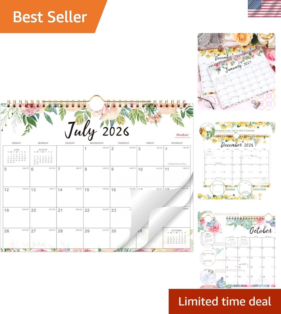 Calendar 2026-2027 - July 2026 - December 2027, Wall Calendar 2026-2027, 11