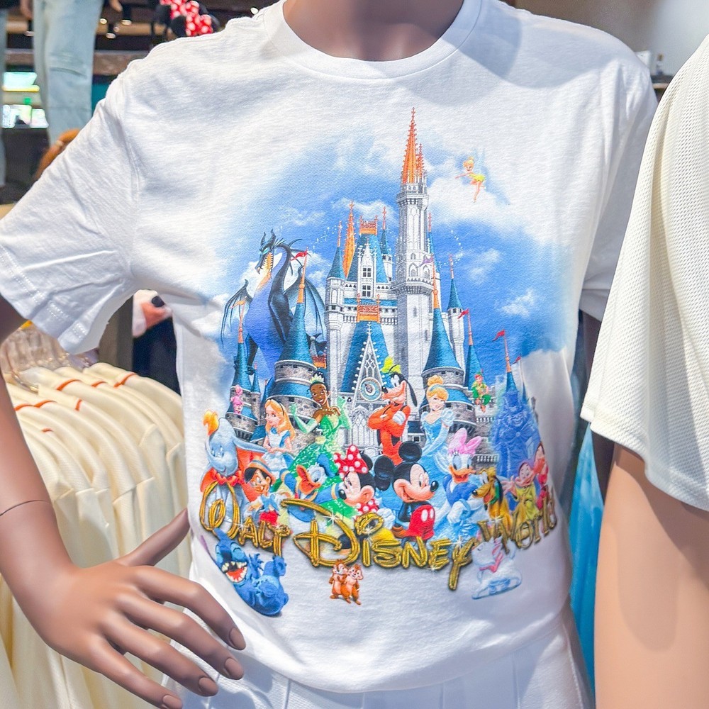 Cinderella Castle Retro Graphic Unisex T-Shirt S-5XL