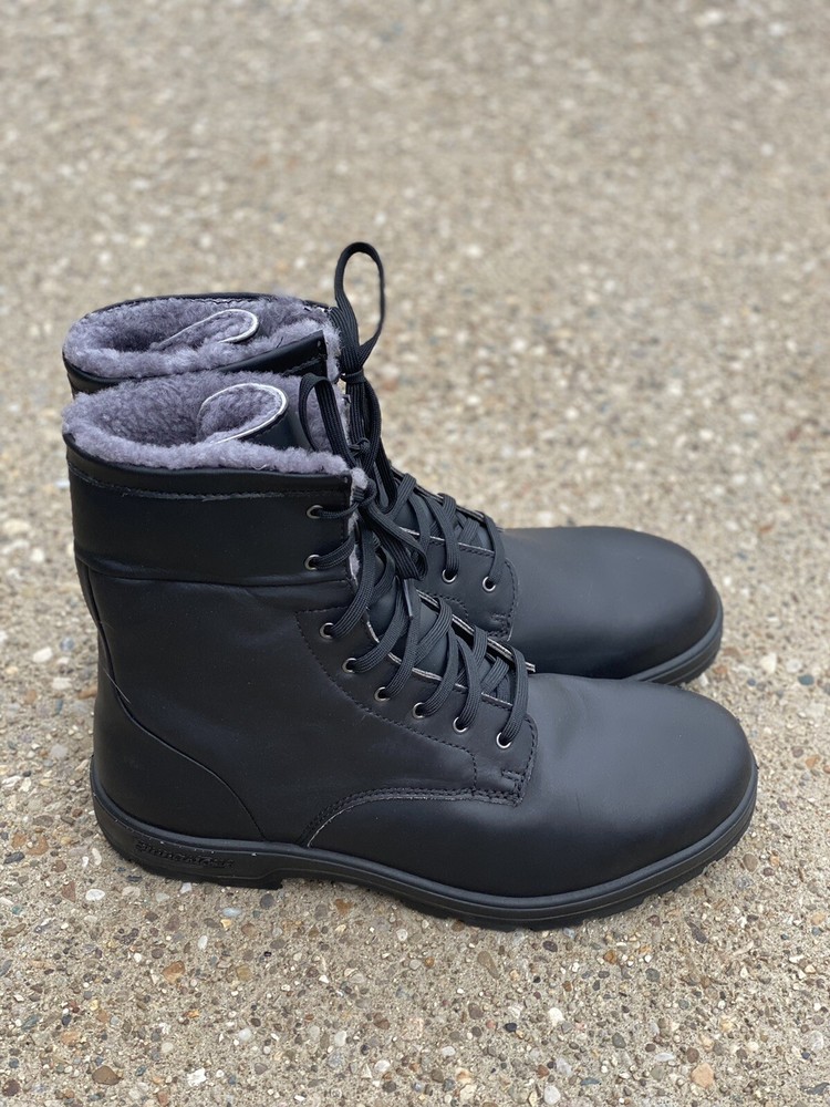 Blundstone BL 1465 Winter Lace Up Boots Men’s Size 12 (AU 11) Black