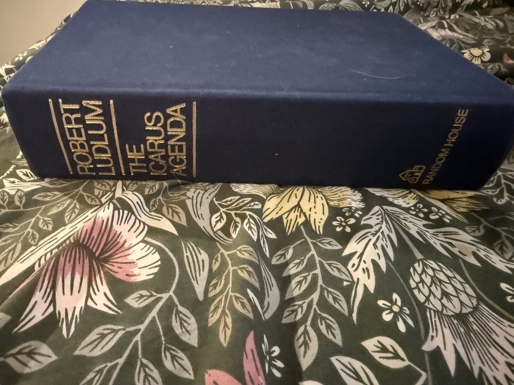 The Icarus Agenda by Robert Ludlum (1988, Hardcover) 1st