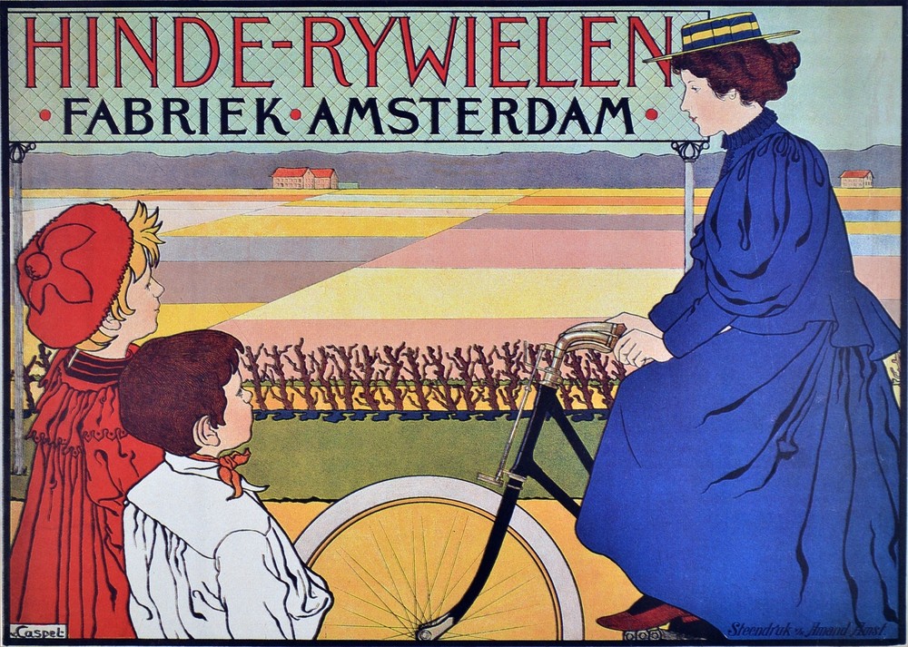 Cycles Ad Hinde-Rywielen fabriek Decorative Poster. Home Graphic Art Design 3823