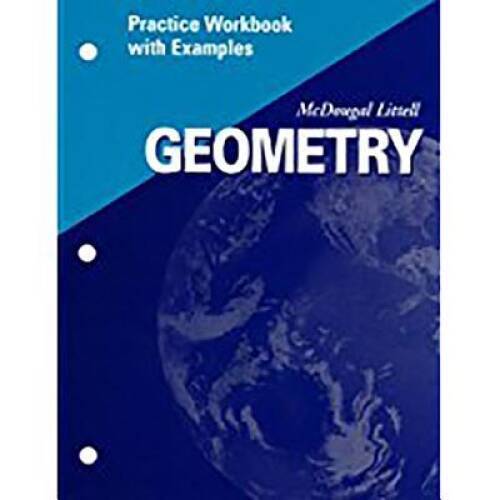 Geometry: Practice Workbook With Examples - Paperback - ACCEPTABLE