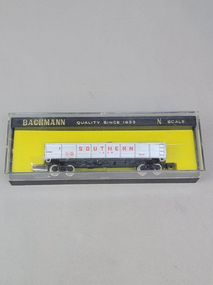 Vtg BACHMANN 5162 Southern Gondola 1228 with Coal Load Railroad Train Car