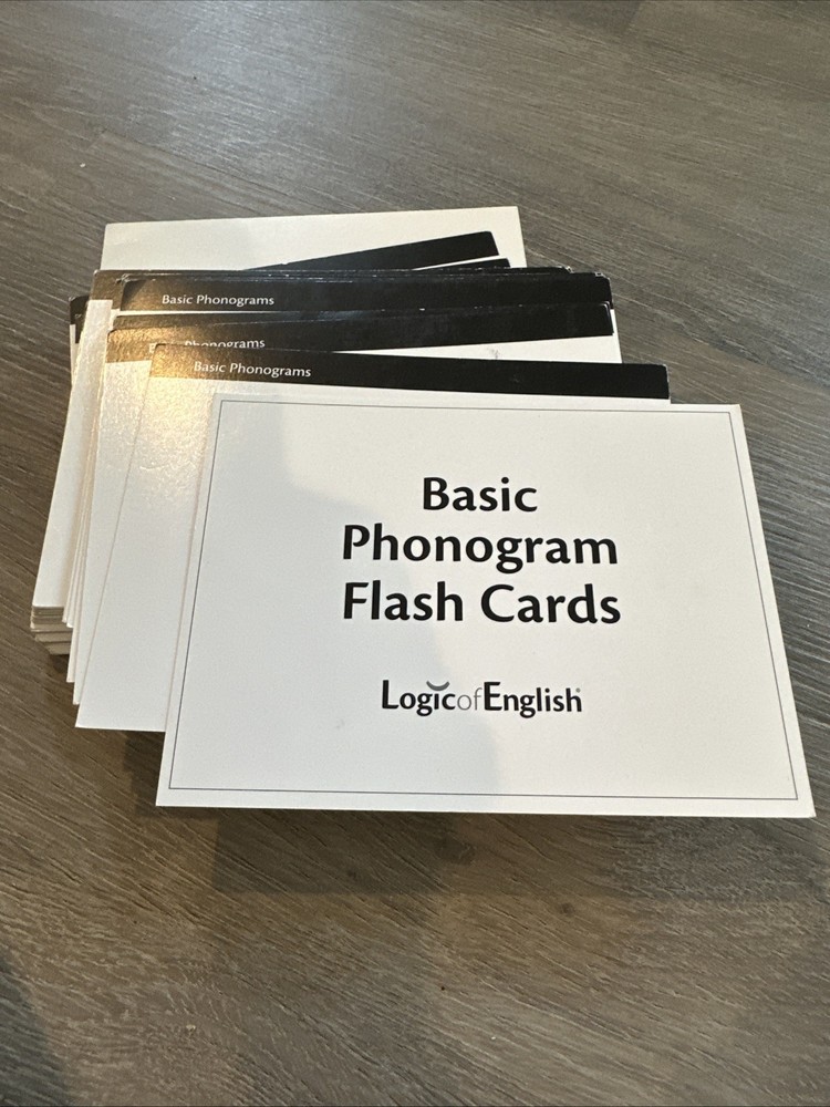 Basic Phonogram Flash Cards Logic Of English Homeschool