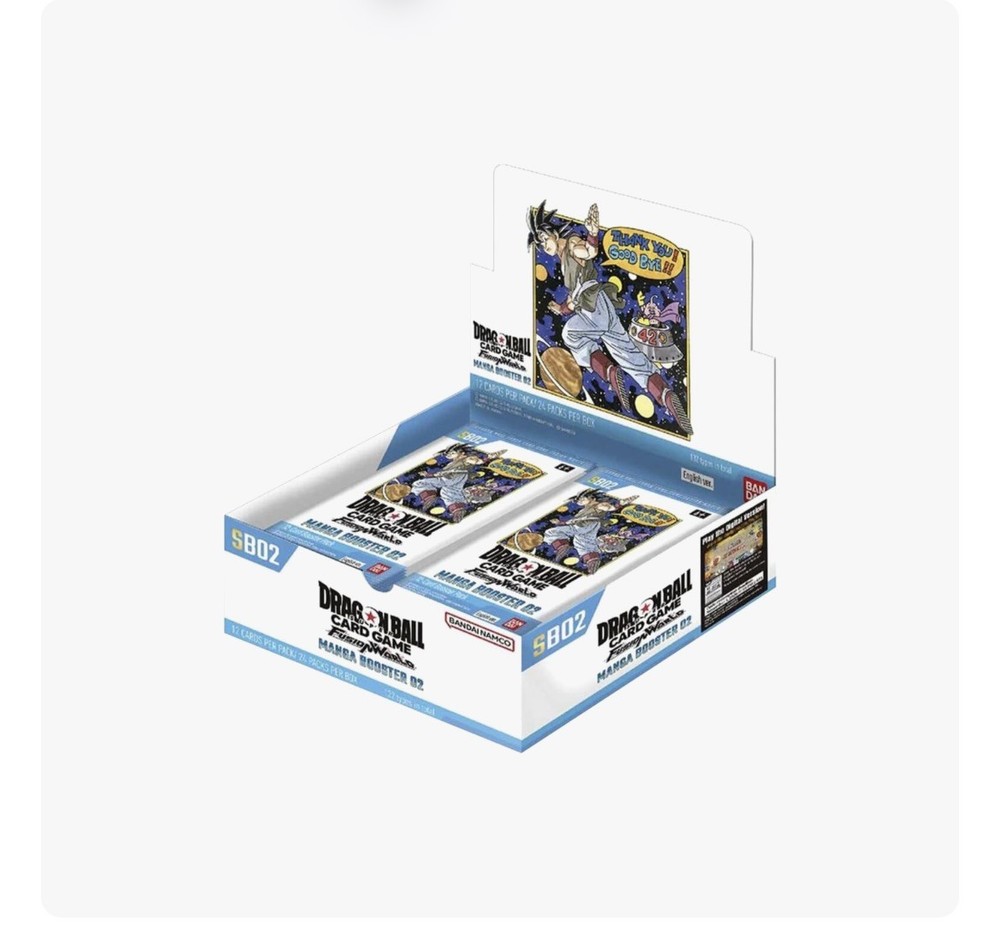 Dragon Ball Super TCG Fusion World Manga 2 Booster Box SB02 Sealed