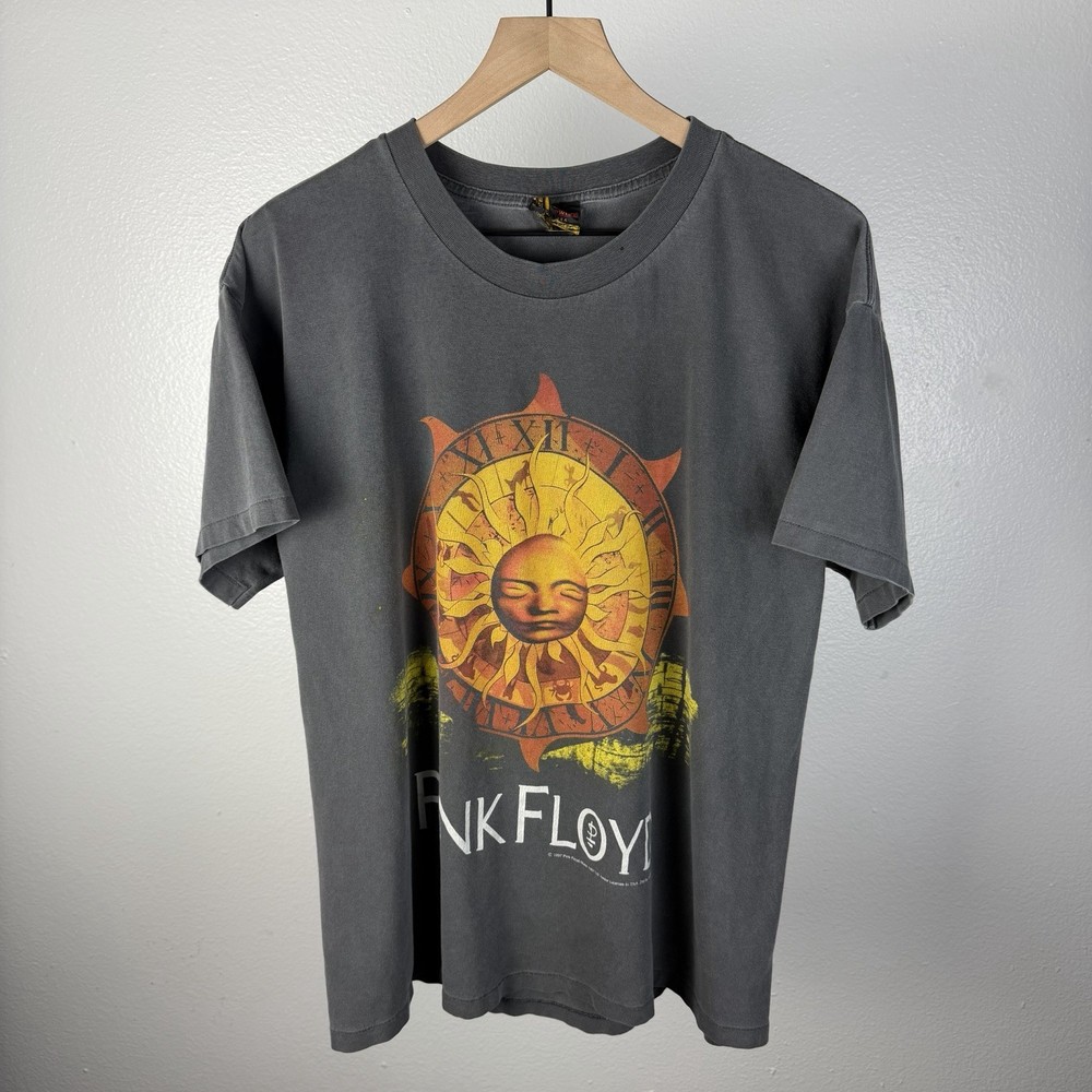 Vintage 90’s Pink Floyd 1994 European Tour Brockum GREAT FADE T Shirt Size Large