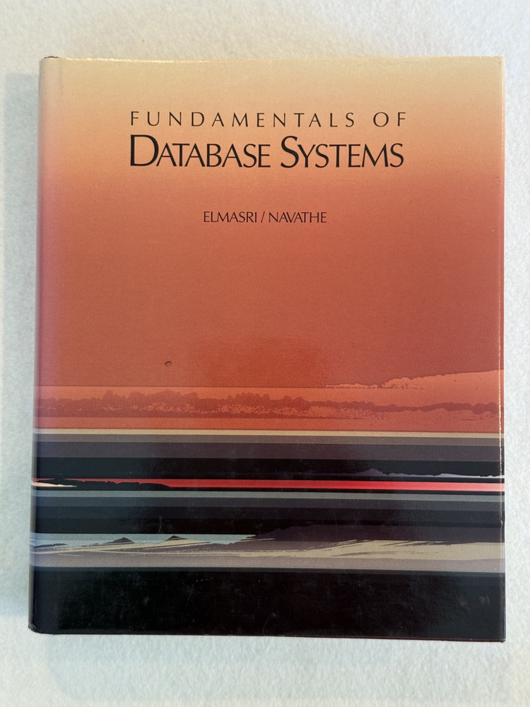 Fundamentals of Database Systems Shamkant B., Elmasri, Ramez A. N
