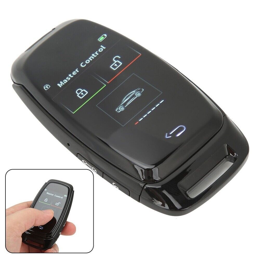 Smart LCD Multilingual Car Remote Key with Button