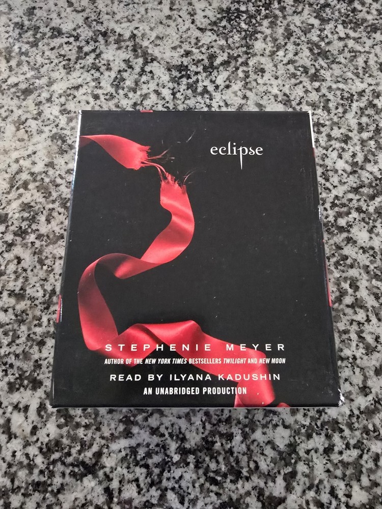 Eclipse Audiobook by Stephenie Meyer, Unabridged, 13 CDs, Twilight Saga, Ilyana…