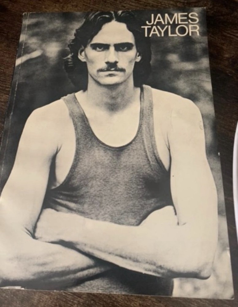Vintage James Taylor Songbook for Guitar and Piano - 1971 Classic Rock Folk