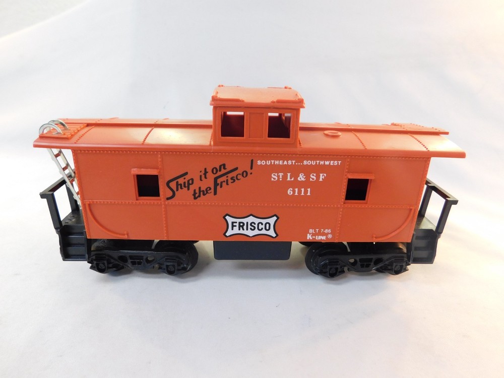 K-Line Electric Trains 6111 O Scale Caboose, Frisco STL&SF #6111