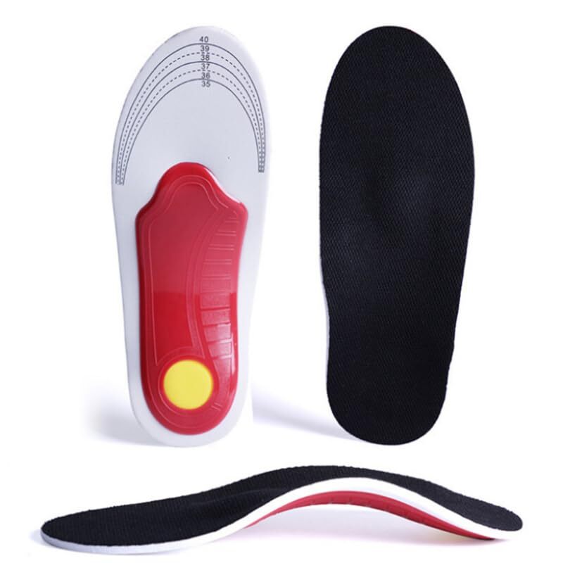 RooRuns Orthotic Arch Support Insoles Shoe Inserts for Flat Feet Plantar Fasc...