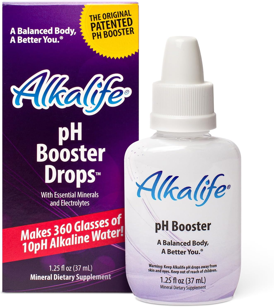 Ph Booster Drops | the First Patented Alkaline Water Booster to Neutralize Acid