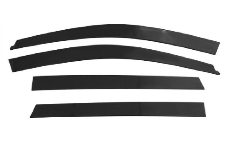 AVS 994036 Set of 4 In-Channel Low Profile Smoke Ventvisor Deflectors for Tacoma