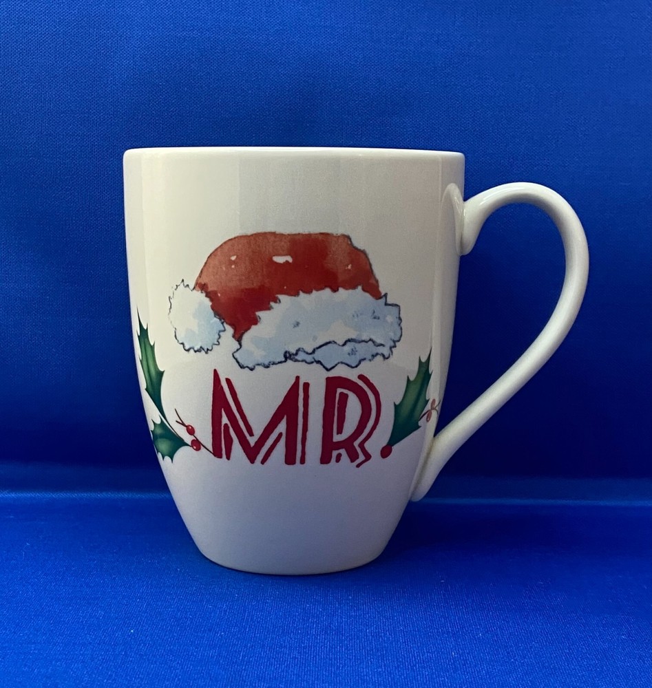 Mr. Claus 12oz Christmas Accent Mug Cup, Lenox American by Design - EC-image