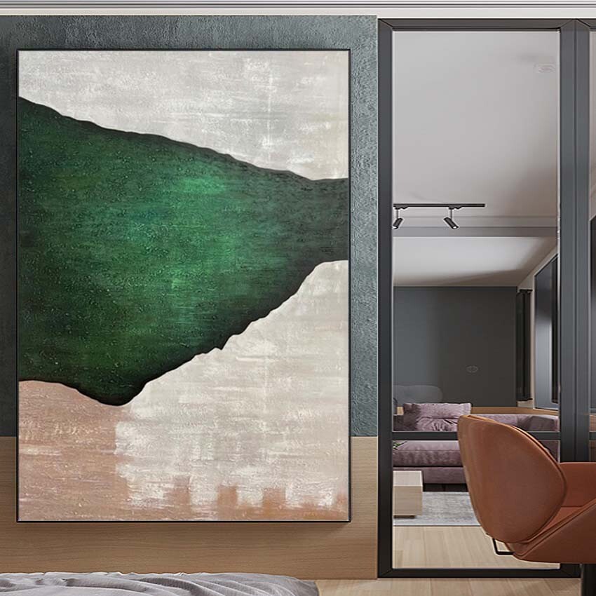 Custom Abstract Handmade Canvas Oil Painting Home Decoration Mural Porch